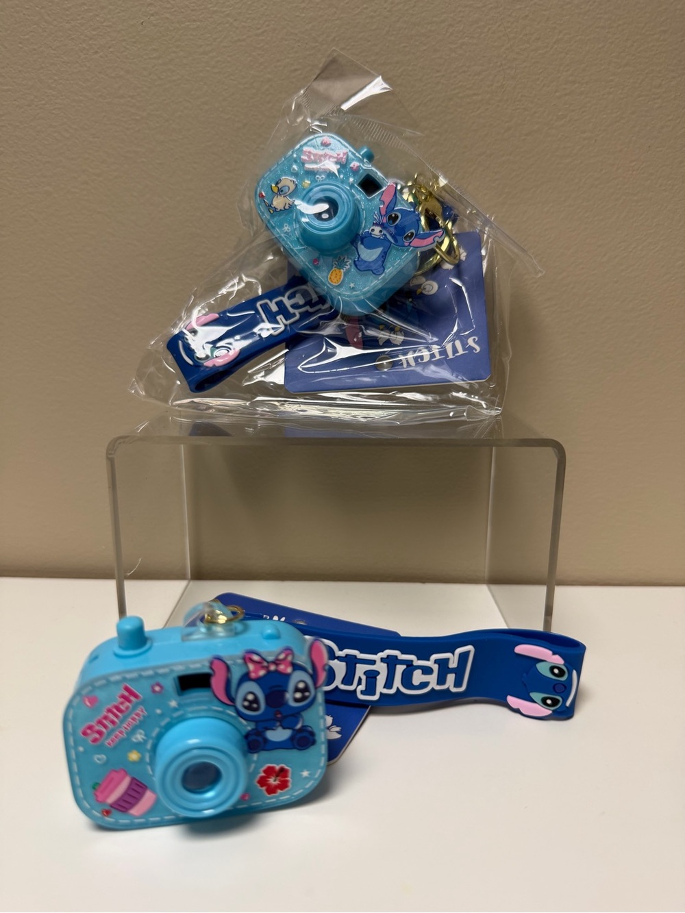 Stitch Character-Themed Toy light up Camera with Matching Strap